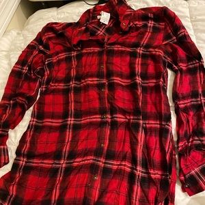 Red flannel nightgown